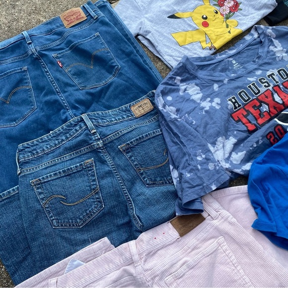 Colorful Clothing Lot women’s clothes multi sizes clothing bundle short sleeve - Picture 15 of 15